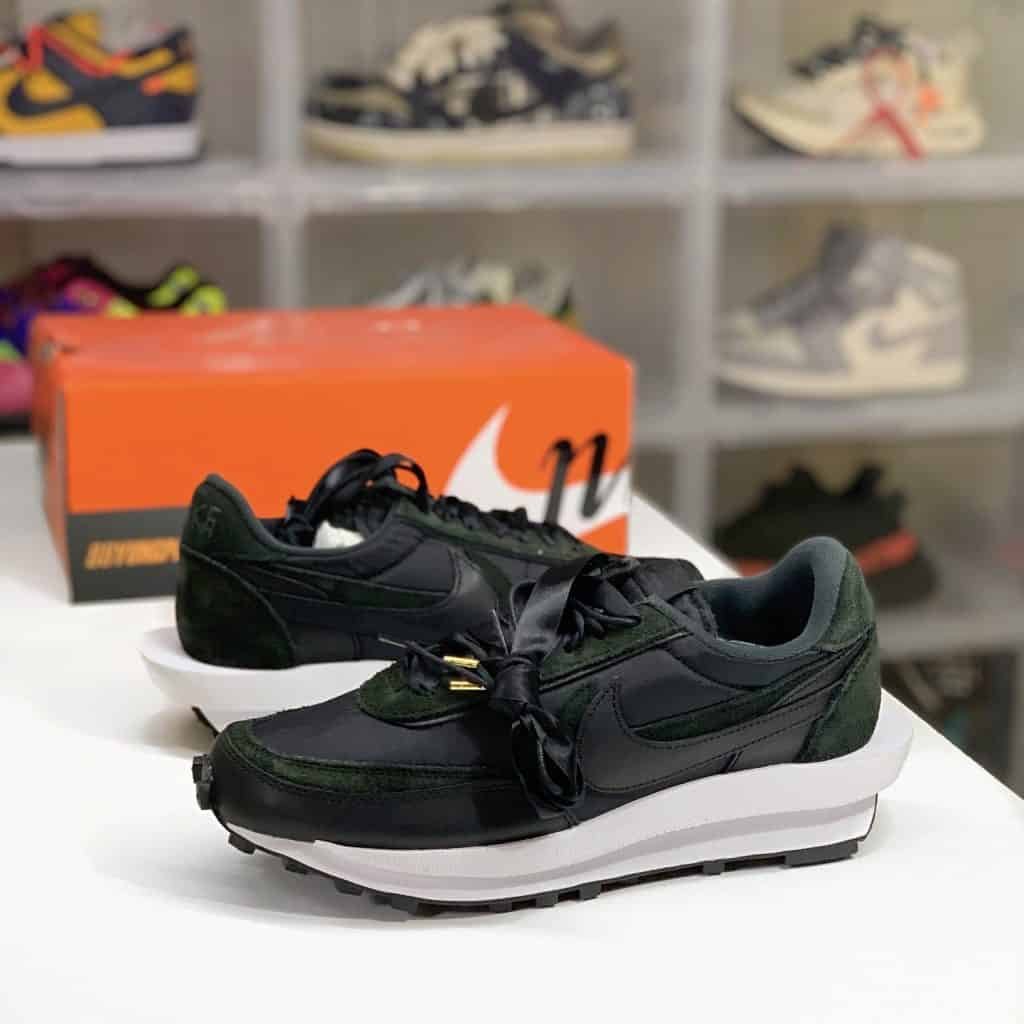 Sacai x Nike LD Waffle Nylon Black - 88YungPlug