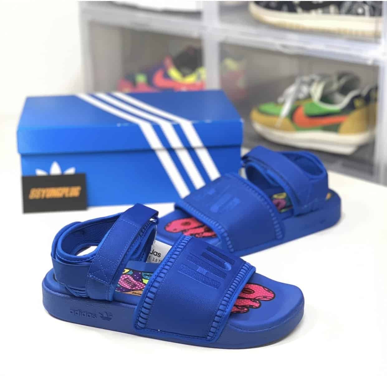 adidas human race sandals