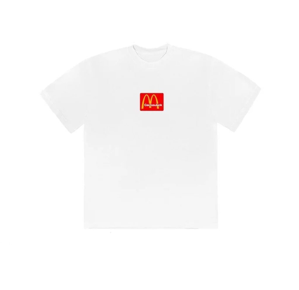 Travis Scott x McDonald's Sesame Tee White