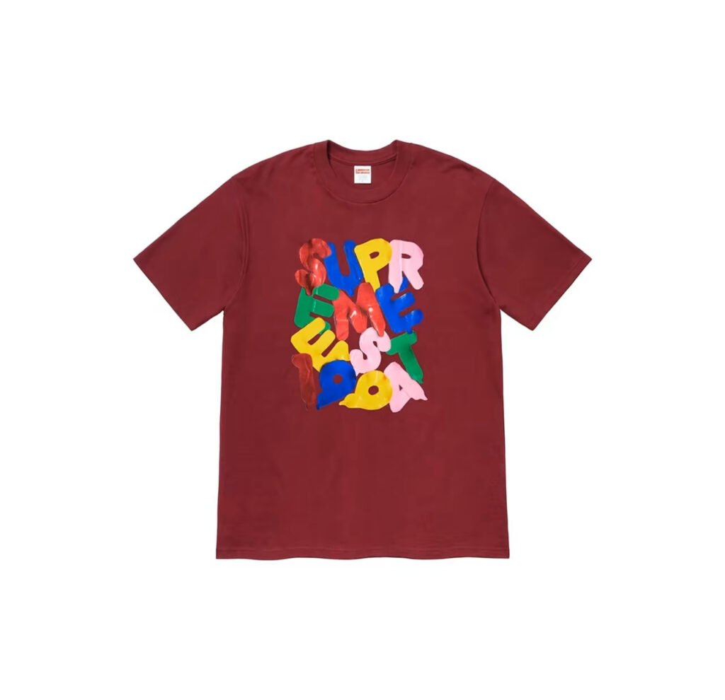 Supreme FW20 Balloons Tee Cardinal