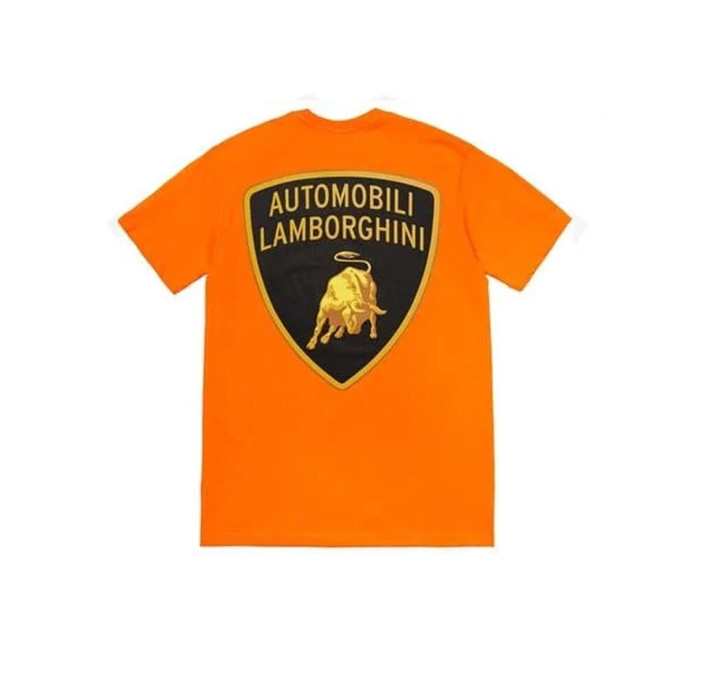 Supreme Automobili Lamborghini Tee Orange