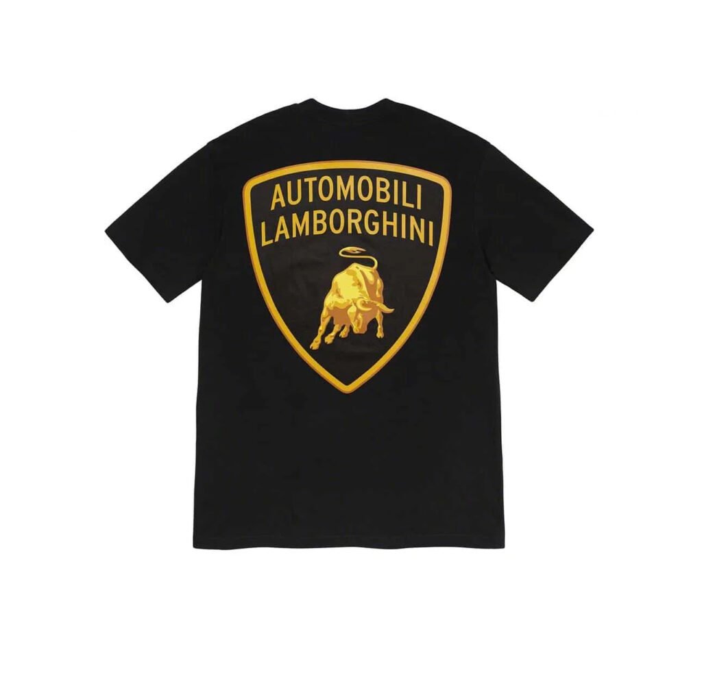 Supreme Automobili Lamborghini Tee Black