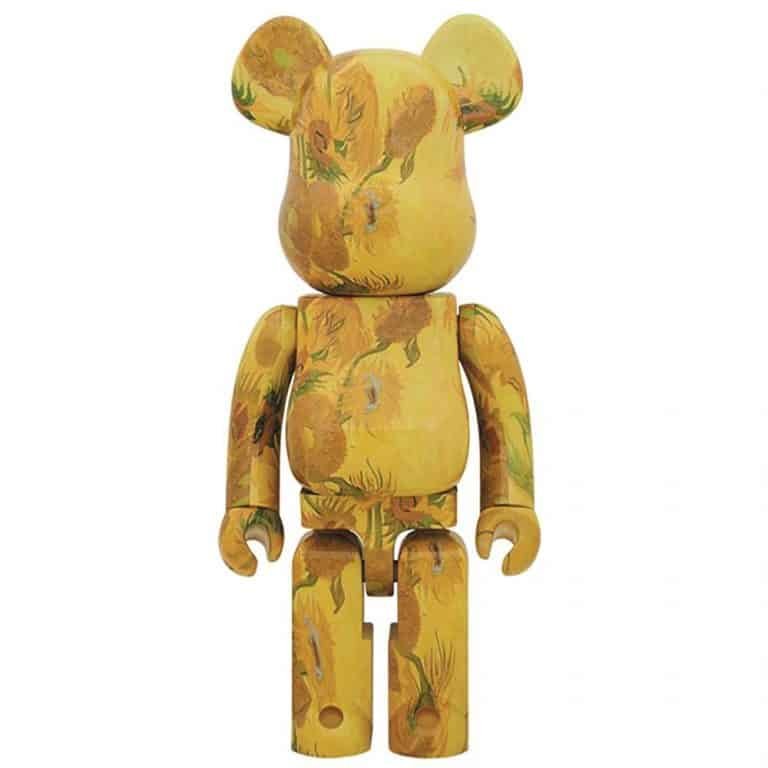 Medicom Toy Bearbrick Van Gogh Museum Sunflower 1000% - 88yungplug