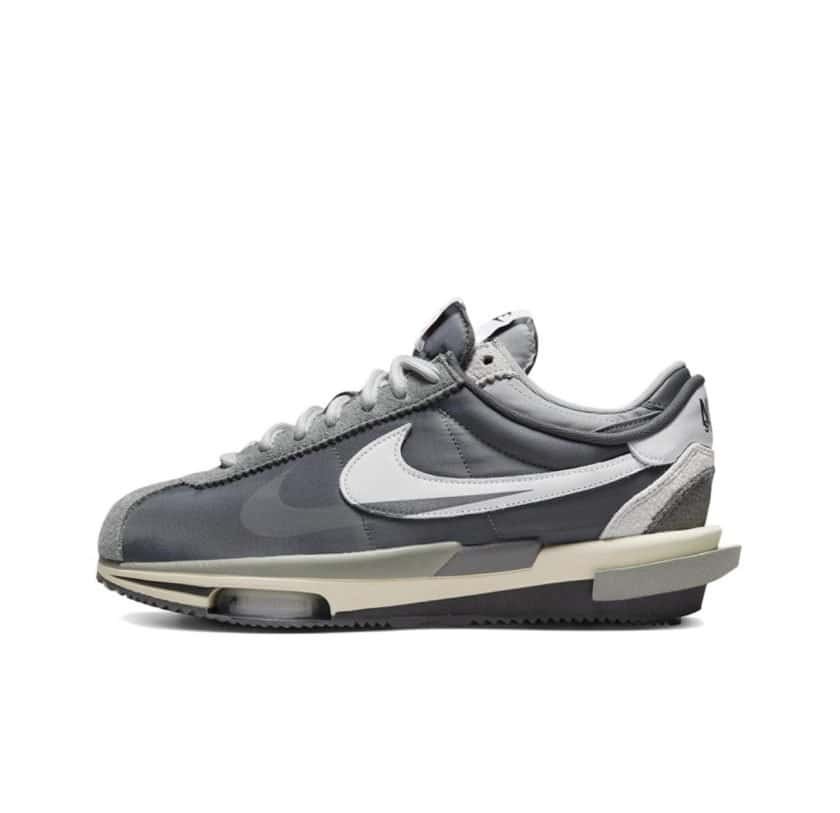Sacai x Nike Zoom Cortez ” Iron Grey "