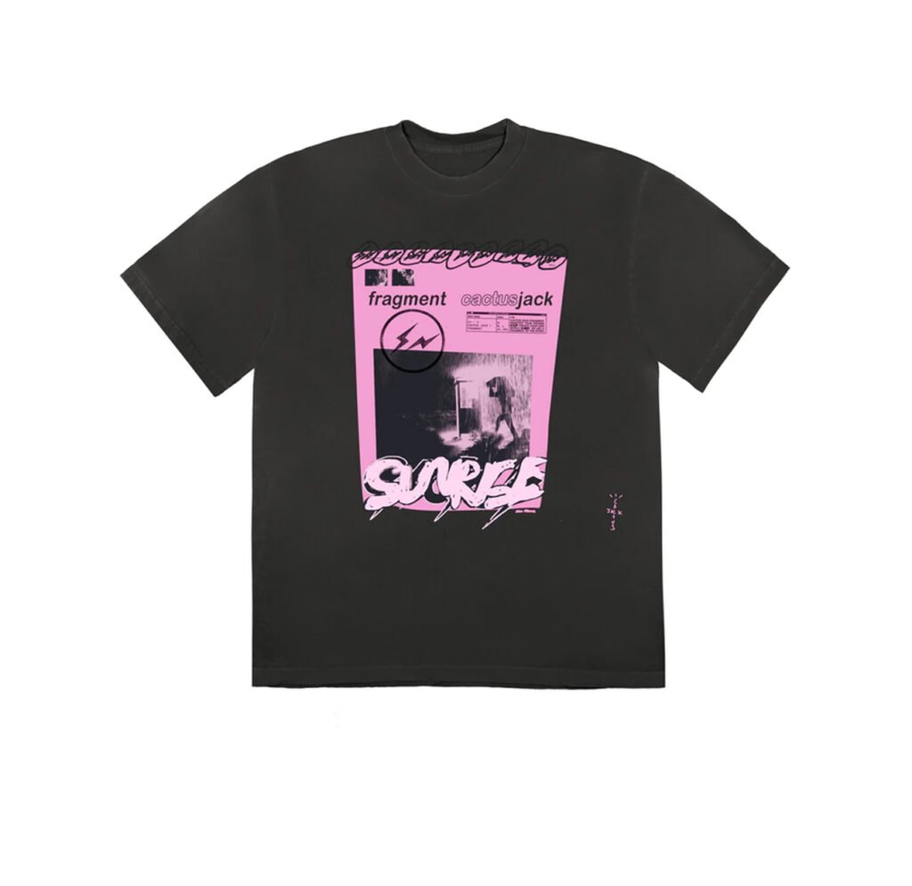 Travis Scott Cactus Jack For Fragment Sunrise Tee