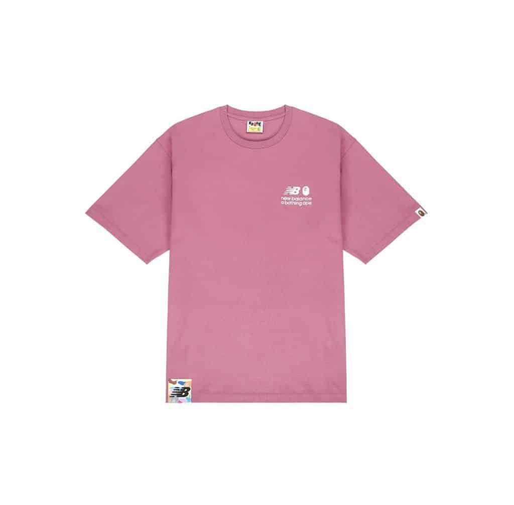 BAPE x New Balance Ape Head Relaxed Fit Tee ( Red )