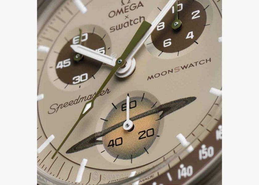 Swatch x Omega Bioceramic Moonswatch Mission to Saturn