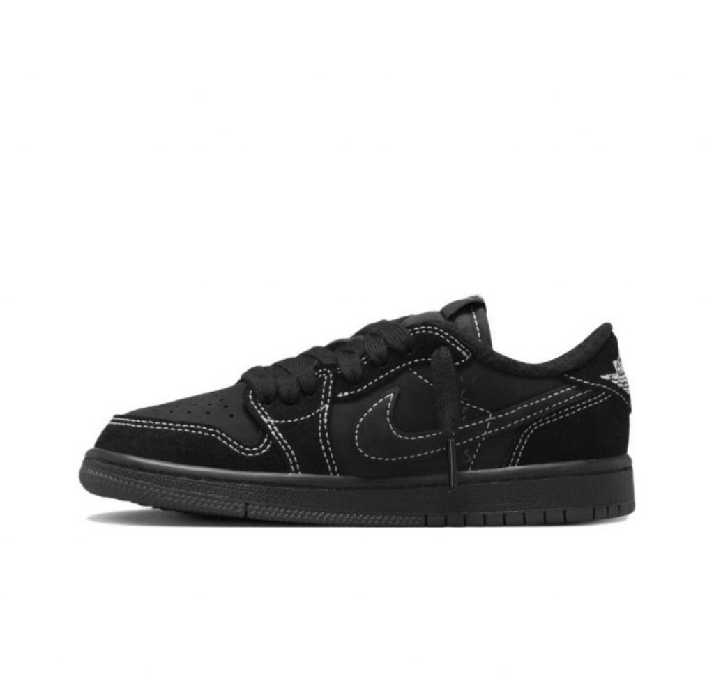 Travis Scott Air Jordan 1 Low Black Phantom PS