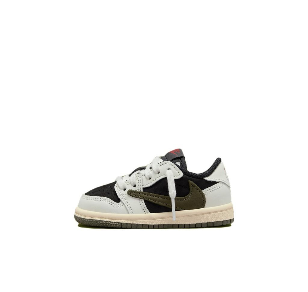 Travis Scott x Air Jordan 1 Low Medium Olive TD