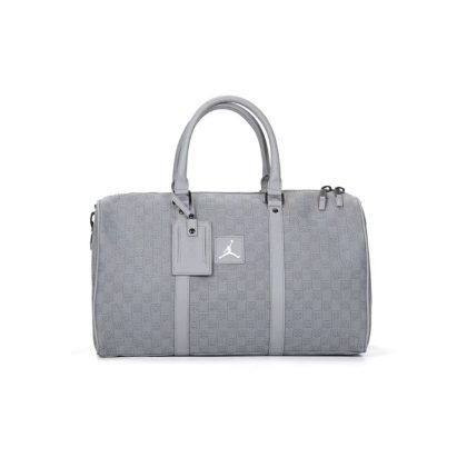 Jordan Monogram Duffle Bag Grey