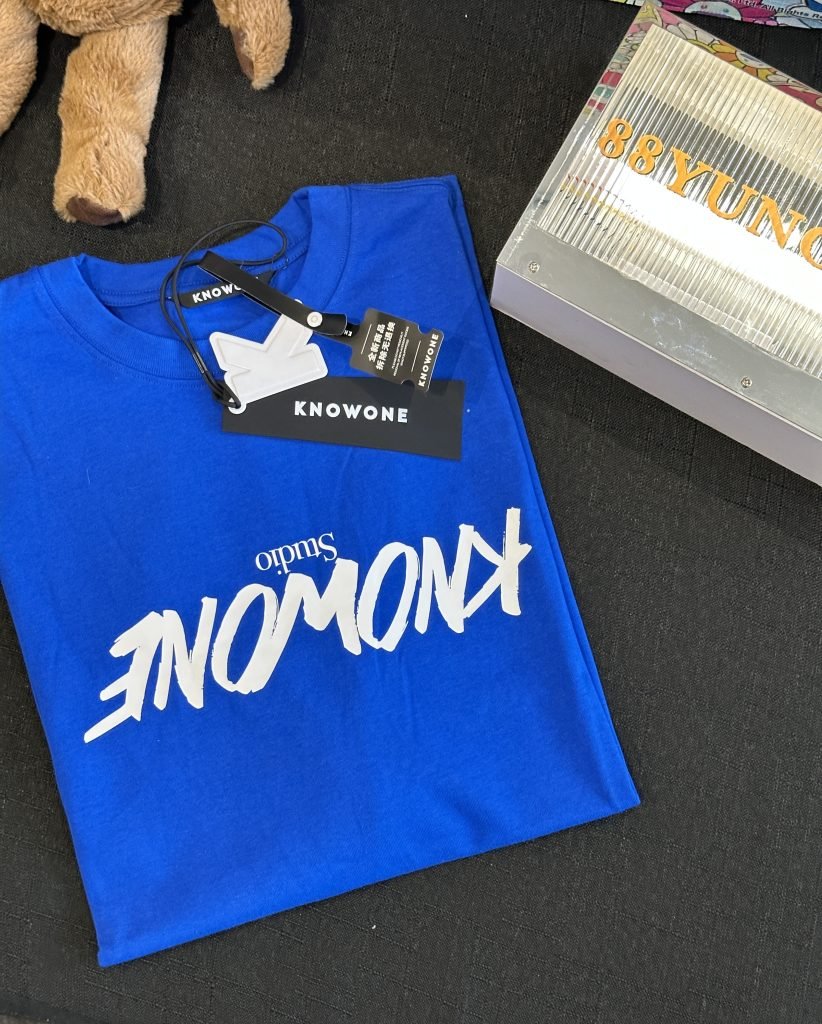 KNOWONE STUDIO Logo Tee Blue