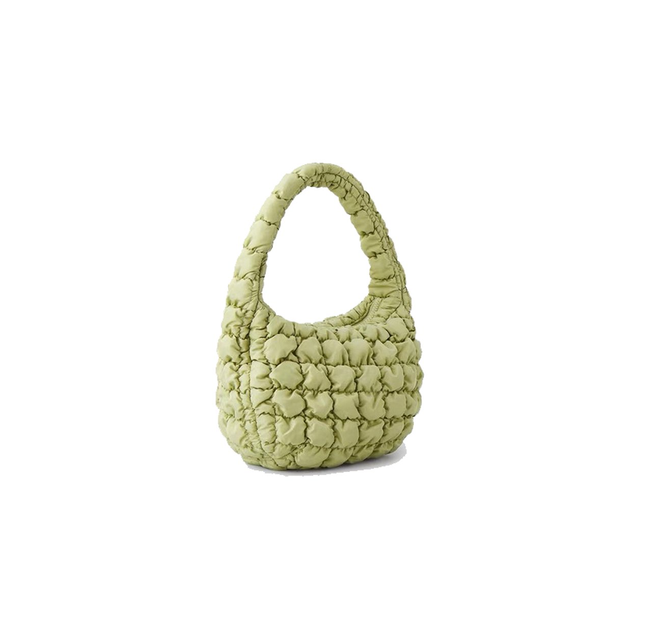 COS Quilted Bag Mini Avocado Green - 88YungPlug