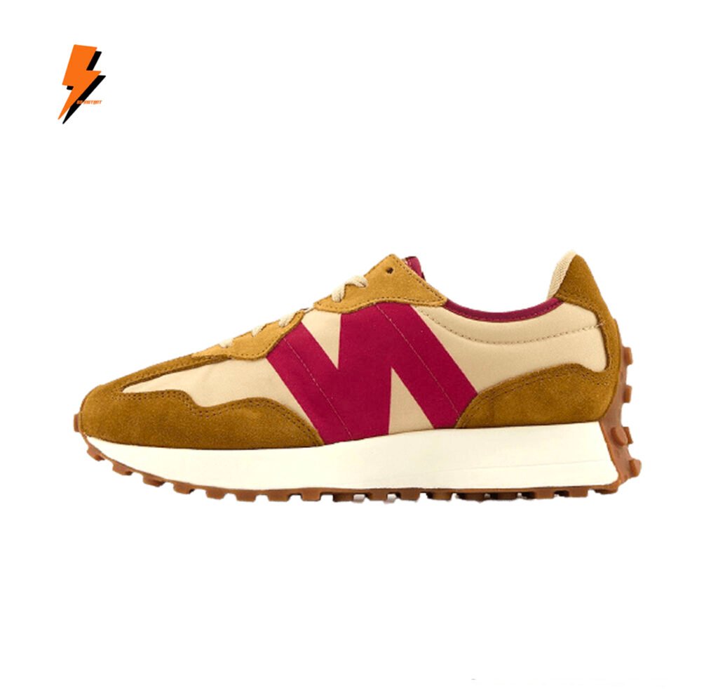 INSTANT DELIVERY – New Balance MS327RT1 Tan Burgundy