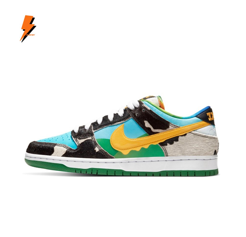 INSTANT DELIVERY – Ben & Jerry Nike SB Dunk Low Chunky Dunky ( Normal Box )