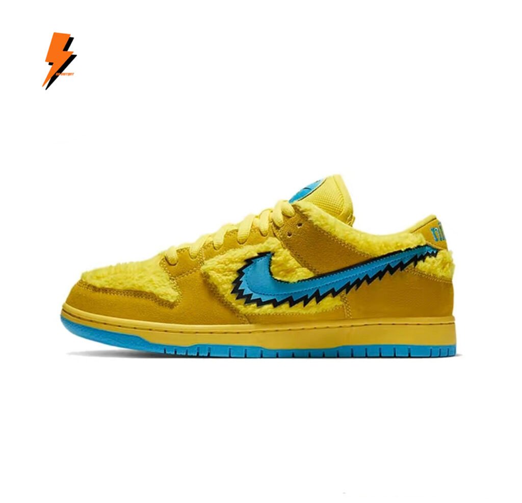 INSTANT DELIVERY – Grateful Dead x Nike SB Dunk Low Yellow