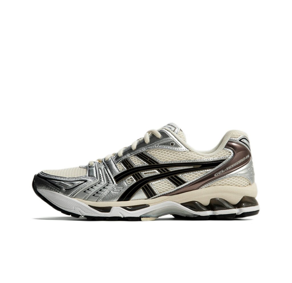 Asics Gel-Kayano 14 Cream Black Silver