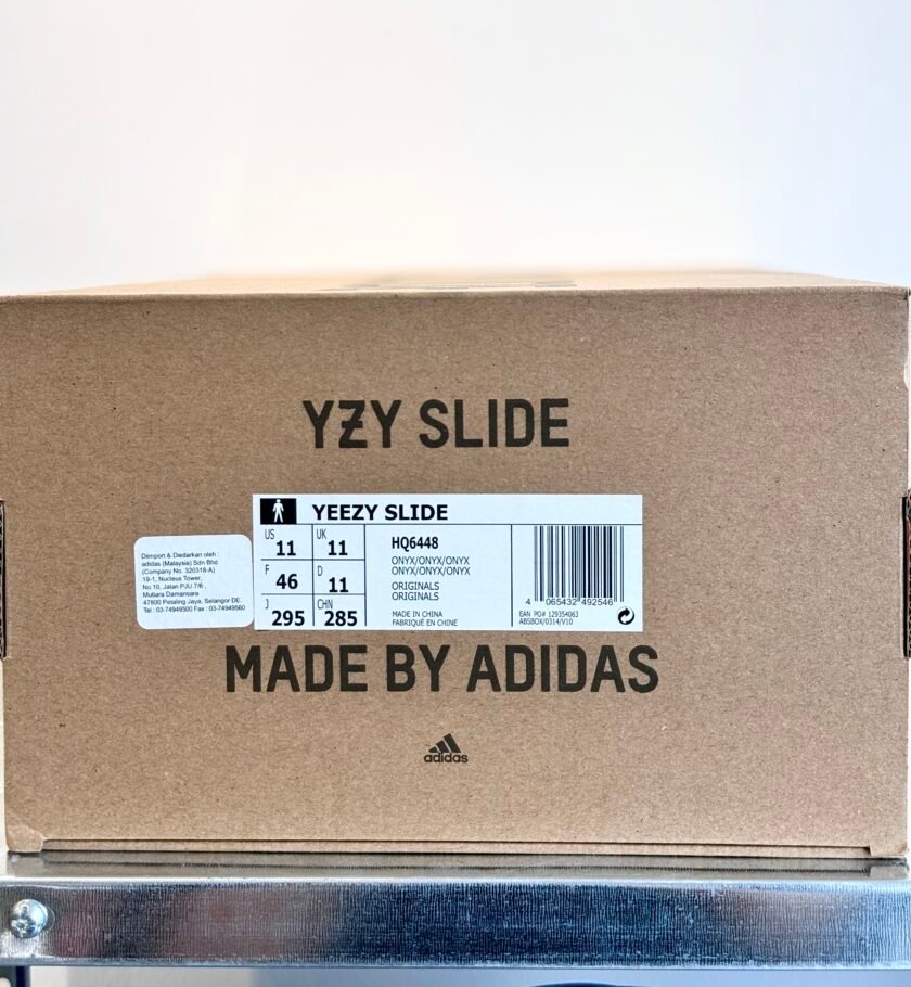Preowned - Adidas Yeezy Slide Onyx UK11